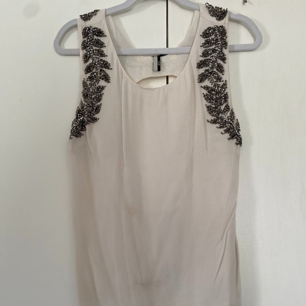 Topshop Open Back Blouse